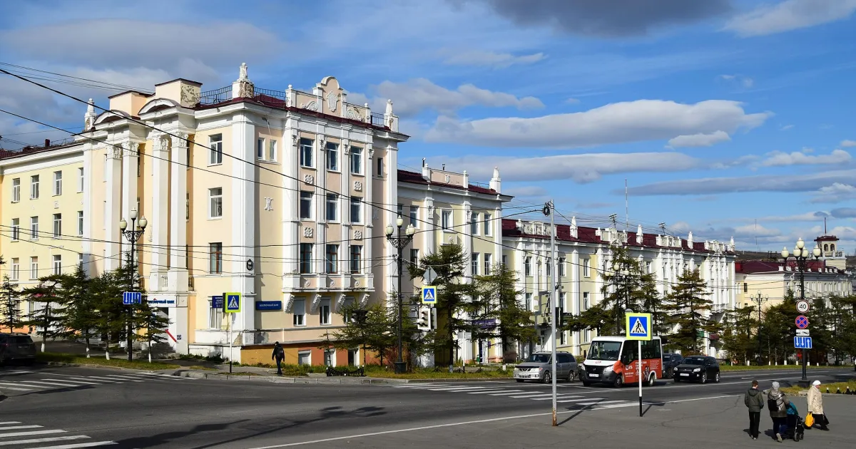 Магадан — вид города